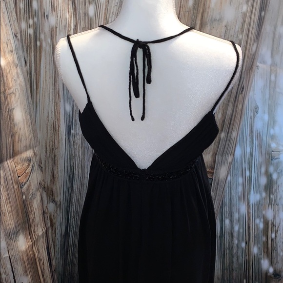 OC BY OC Black Spaghetti Strap Cocktail Dress - Picture 7 of 9